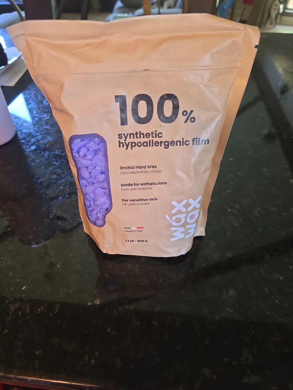 Orchid Hard Wax Beads - Purple Skin-Safe Wax
